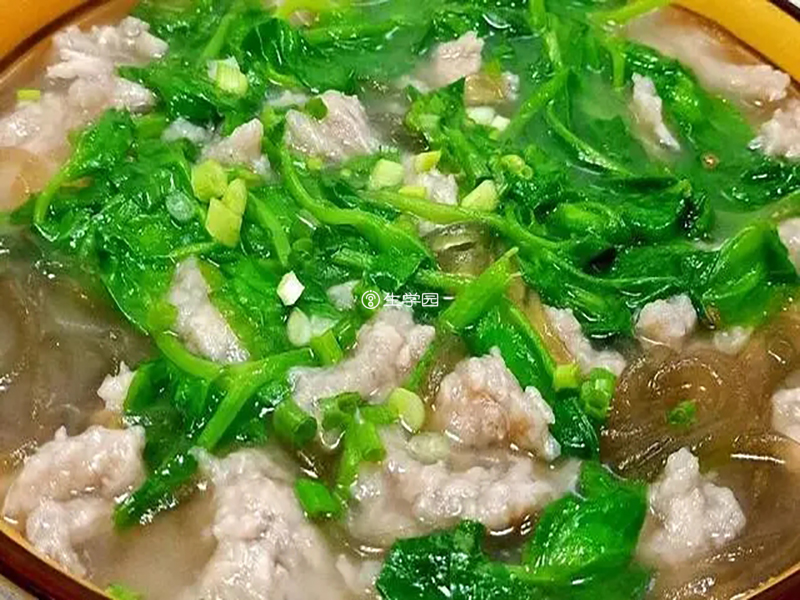 菜湯肉湯